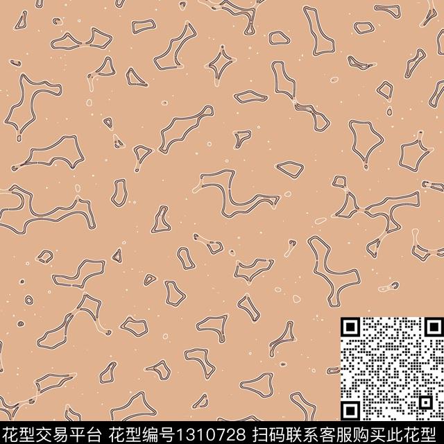 几何男装迷彩传统印花华亿平台下载（图片编号: 1310728） - 瓦栏（Walan）