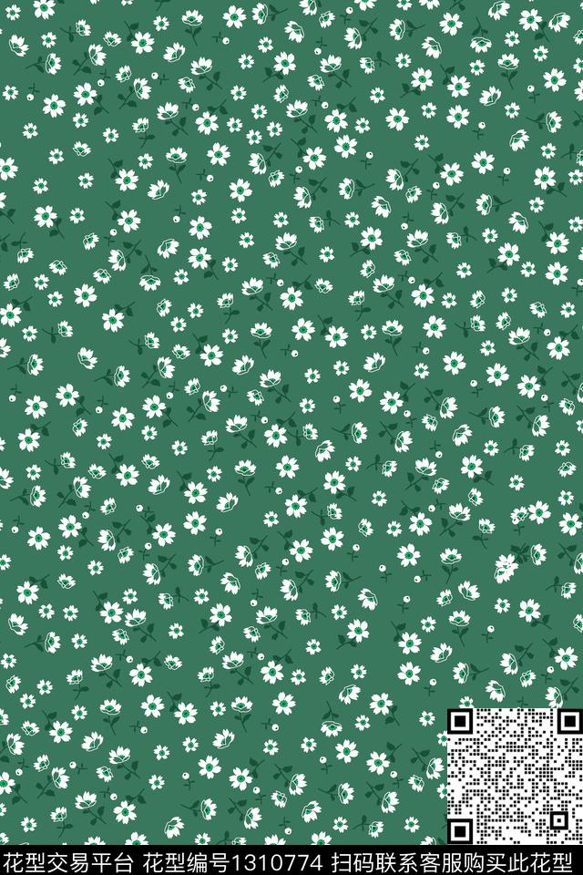 大牌风小清新小碎花传统印花华亿平台下载（图片编号: 1310774） - 瓦栏（Walan）