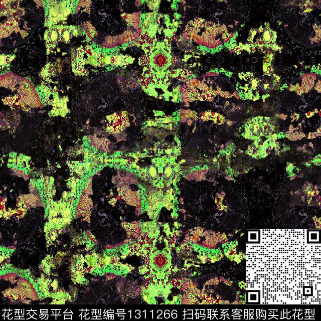 肌理纸印花男装满版花数码印花华亿平台下载（图片编号: 1311266） - 瓦栏（Walan）