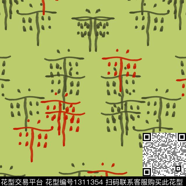线条纸印花几何传统印花华亿平台下载（图片编号: 1311354） - 瓦栏（Walan）