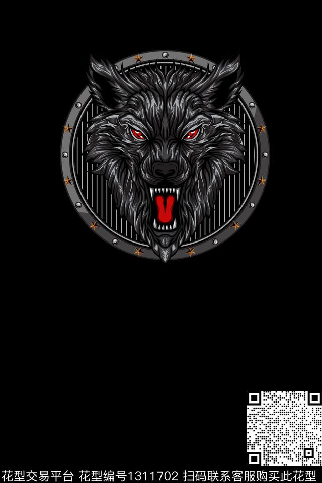 几何男装大牌风数码印花华亿平台下载（图片编号: 1311702） - 瓦栏（Walan）