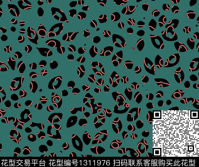 几何男装迷彩传统印花华亿平台下载（图片编号: 1311976） - 瓦栏（Walan）