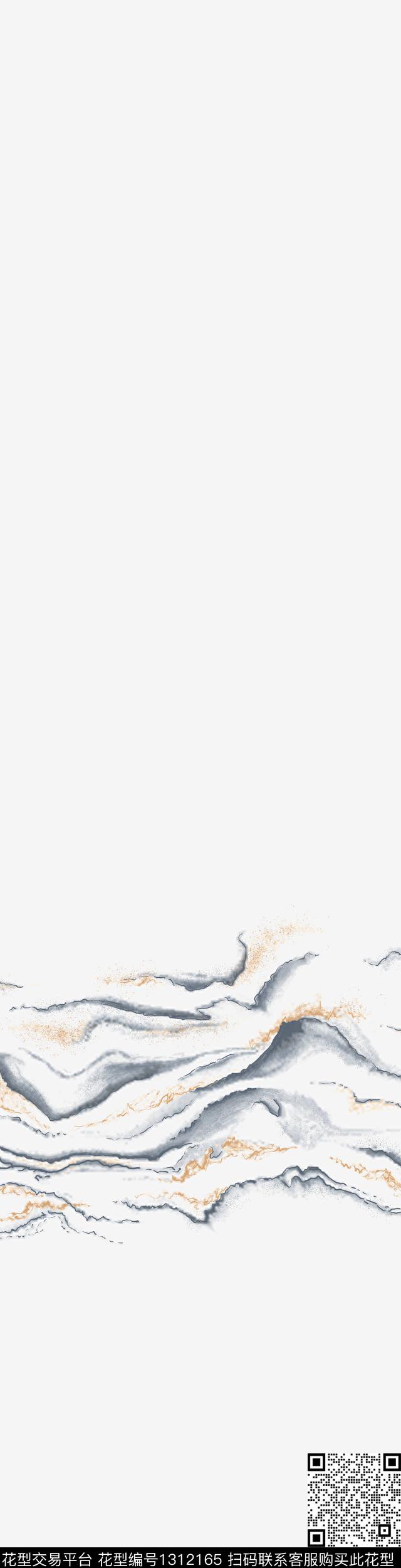 趋势华亿平台山抽象传统印花华亿平台下载（图片编号: 1312165） - 瓦栏（Walan）