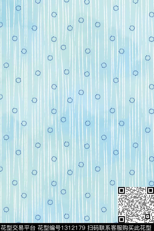 日本波点素纹数码印花华亿平台下载（图片编号: 1312179） - 瓦栏（Walan）