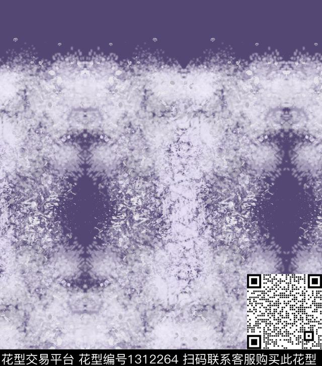 绘画抽象数码印花华亿平台下载（图片编号: 1312264） - 瓦栏（Walan）