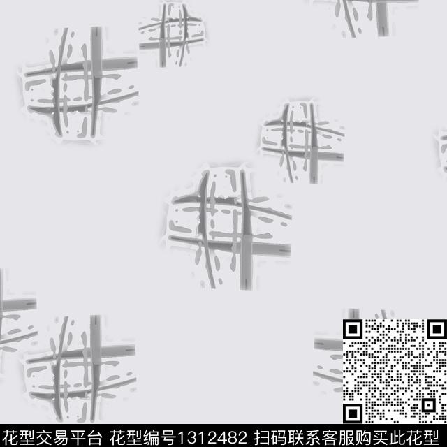 男装大牌风抽象传统印花华亿平台下载（图片编号: 1312482） - 瓦栏（Walan）