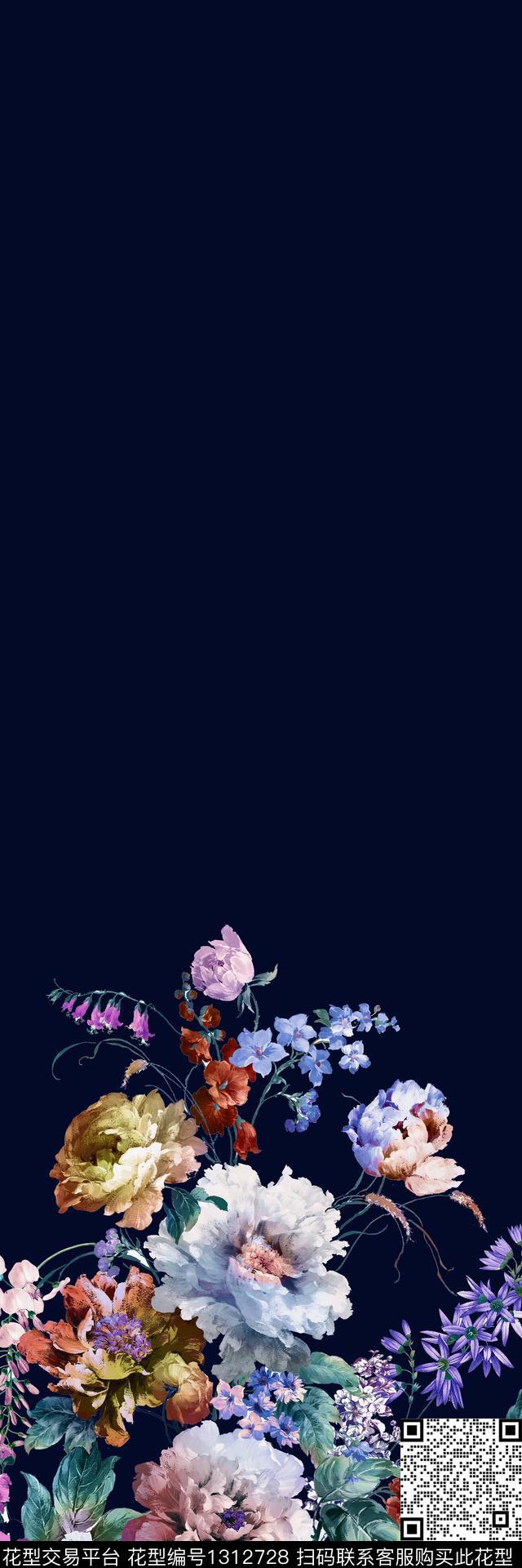 数码华亿平台女装定位花时尚数码印花华亿平台下载（图片编号: 1312728） - 瓦栏（Walan）