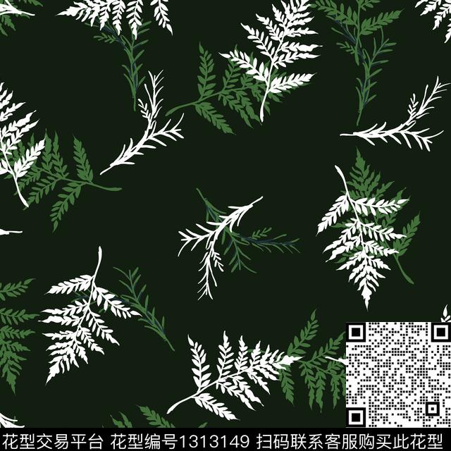 花卉满版散花大牌风传统印花华亿平台下载（图片编号: 1313149） - 瓦栏（Walan）