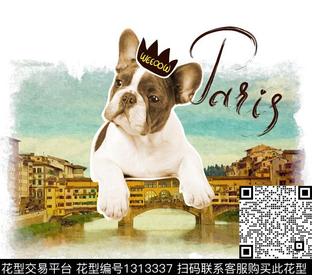 简约动物趣味传统印花华亿平台下载（图片编号: 1313337） - 瓦栏（Walan）