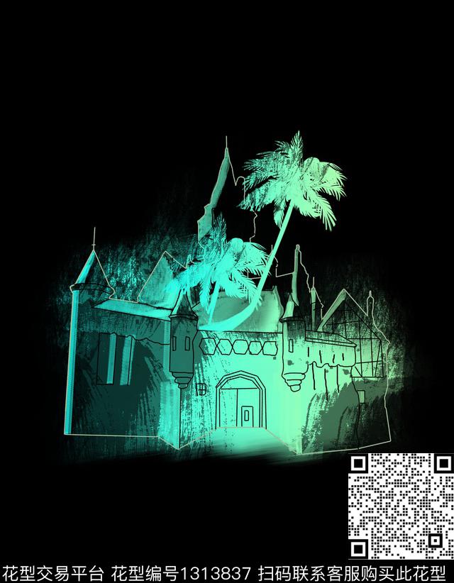 数码华亿平台建筑几何定位数码印花华亿平台下载（图片编号: 1313837） - 瓦栏（Walan）