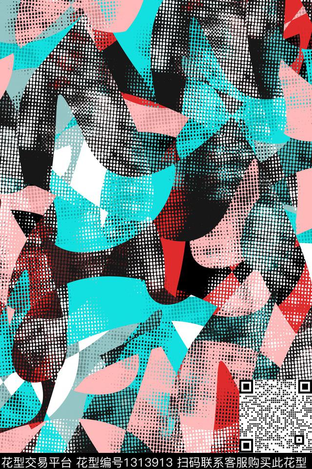 运动服抽象男装家居服传统印花华亿平台下载（图片编号: 1313913） - 瓦栏（Walan）