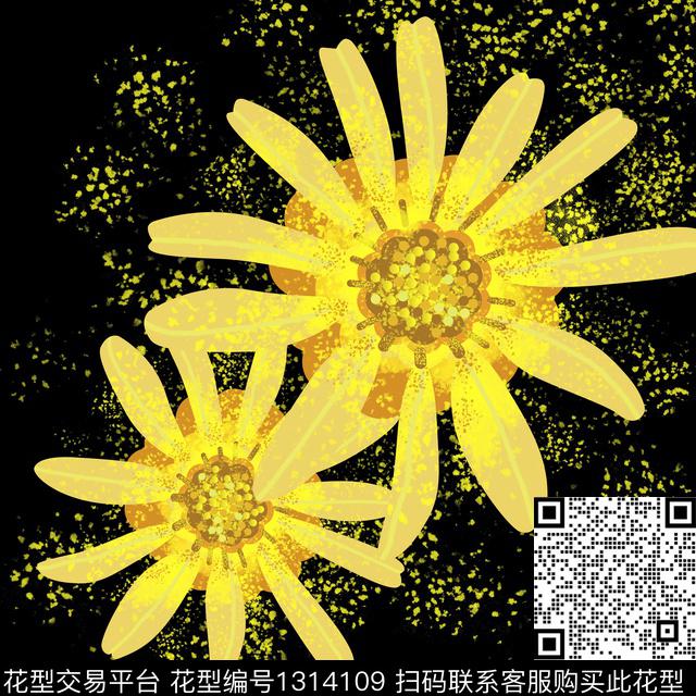 连衣裙数码华亿平台几何花卉数码印花华亿平台下载（图片编号: 1314109） - 瓦栏（Walan）