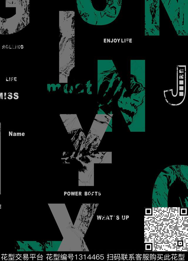 几何部落风男装传统印花华亿平台下载（图片编号: 1314465） - 瓦栏（Walan）