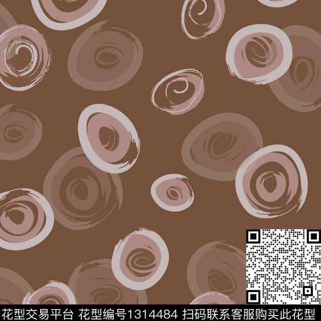 简约欧美波点传统印花华亿平台下载（图片编号: 1314484） - 瓦栏（Walan）