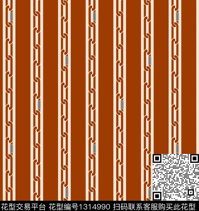 几何大牌风抽象传统印花华亿平台下载（图片编号: 1314990） - 瓦栏（Walan）