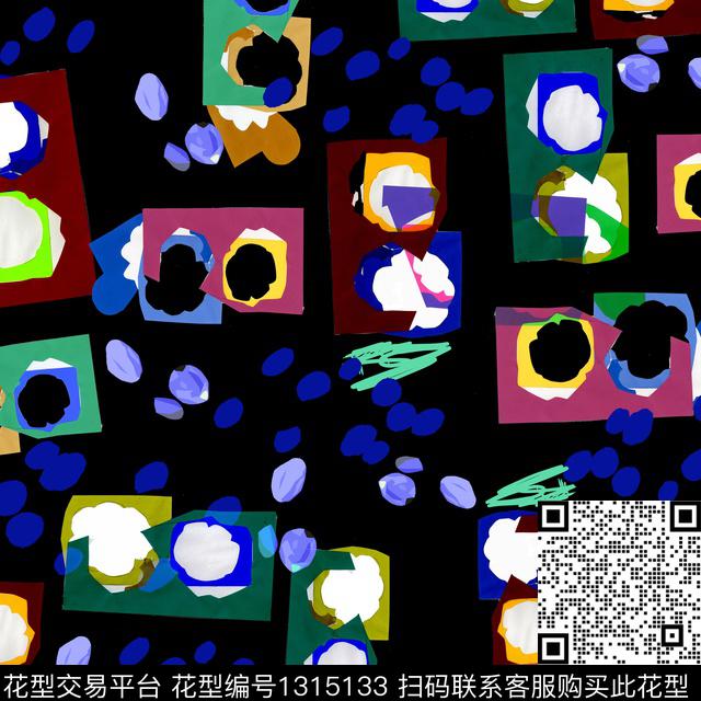 欧美贴片传统印花华亿平台下载（图片编号: 1315133） - 瓦栏（Walan）