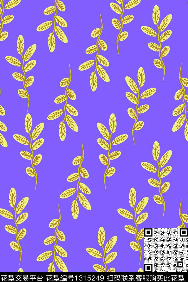 年轻女性小清新小碎花数码印花华亿平台下载（图片编号: 1315249） - 瓦栏（Walan）