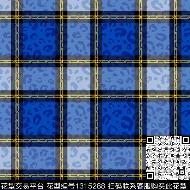 格子底纹大牌风数码印花华亿平台下载（图片编号: 1315288） - 瓦栏（Walan）