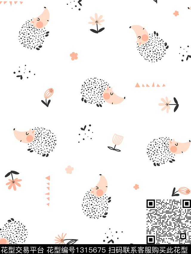 童装动物卡通传统印花华亿平台下载（图片编号: 1315675） - 瓦栏（Walan）