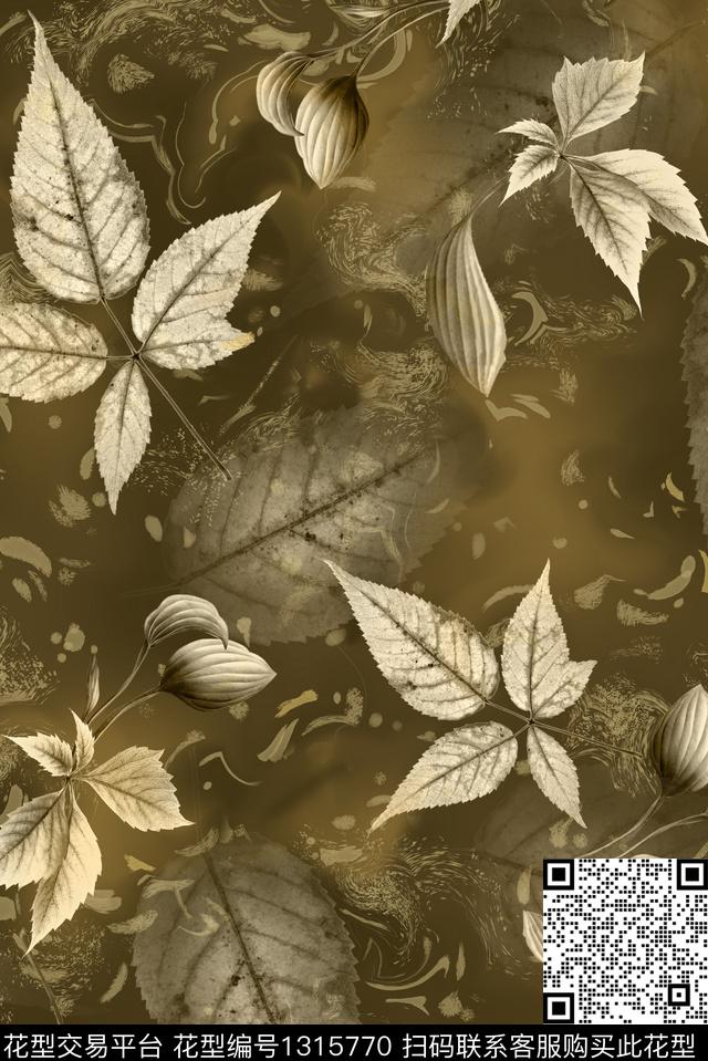 男装花卉大牌风传统印花华亿平台下载（图片编号: 1315770） - 瓦栏（Walan）