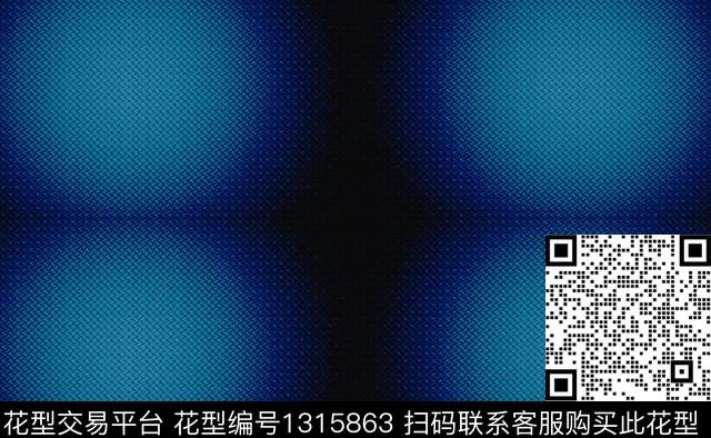 分形定位花几何数码印花华亿平台下载（图片编号: 1315863） - 瓦栏（Walan）