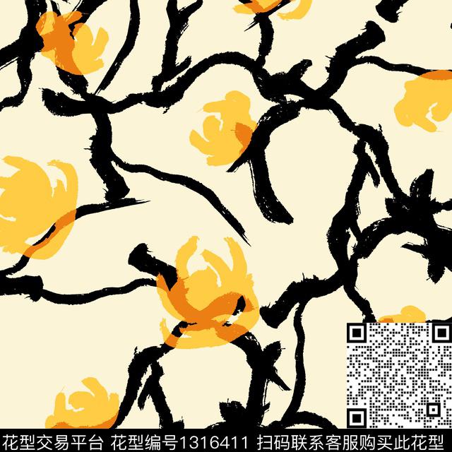 纸印花几何抽象男装传统印花华亿平台下载（图片编号: 1316411） - 瓦栏（Walan）