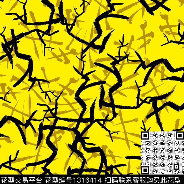 纸印花几何抽象男装传统印花华亿平台下载（图片编号: 1316414） - 瓦栏（Walan）