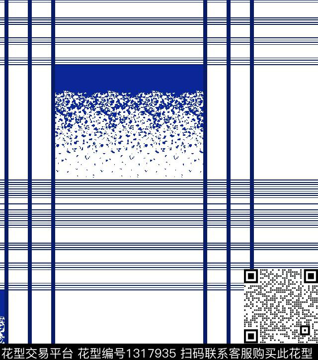 格子几何大牌风传统印花华亿平台下载（图片编号: 1317935） - 瓦栏（Walan）