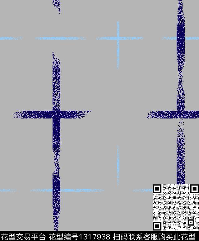 格子几何大牌风传统印花华亿平台下载（图片编号: 1317938） - 瓦栏（Walan）