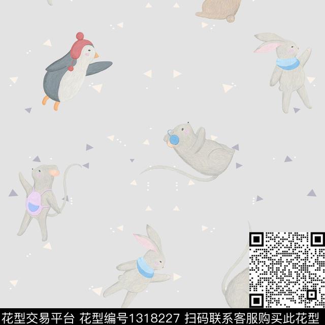 童装可爱休闲数码印花华亿平台下载（图片编号: 1318227） - 瓦栏（Walan）