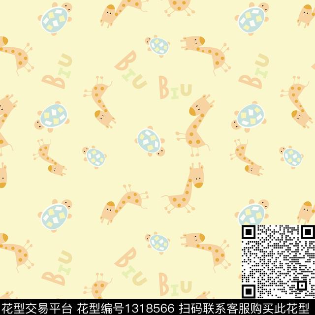 童装几何花卉卡通动物数码印花华亿平台下载（图片编号: 1318566） - 瓦栏（Walan）