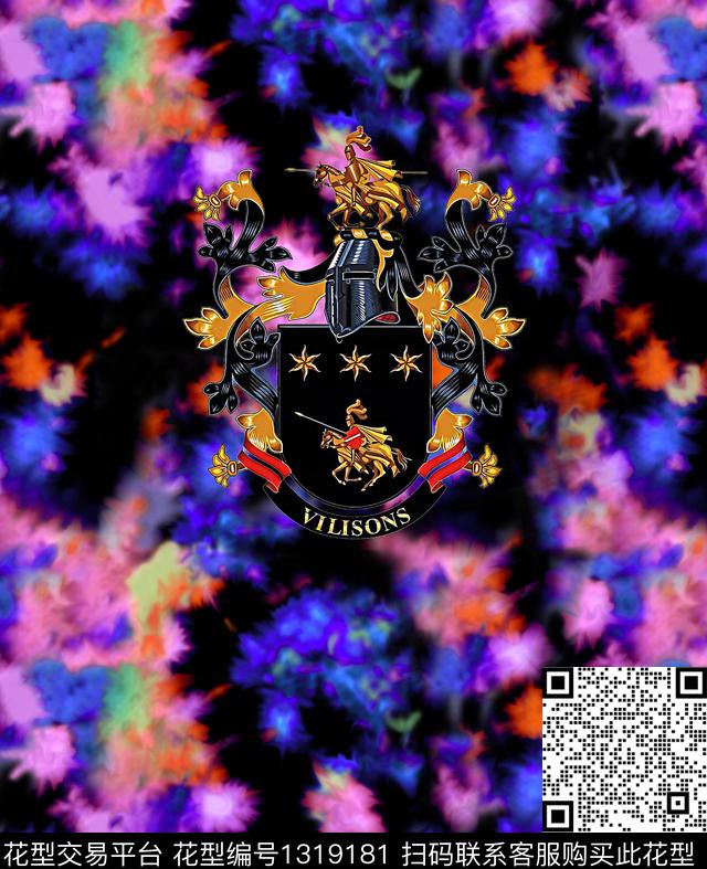 几何定位动物花卉大牌风数码印花华亿平台下载（图片编号: 1319181） - 瓦栏（Walan）