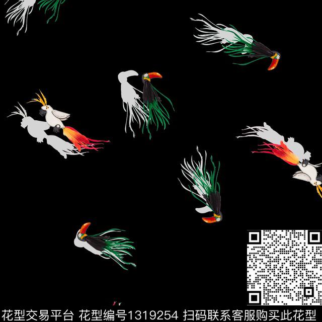 满版散花大牌风中国风数码印花华亿平台下载（图片编号: 1319254） - 瓦栏（Walan）