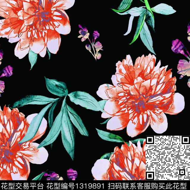 数码华亿平台扎染华亿平台潮牌数码印花华亿平台下载（图片编号: 1319891） - 瓦栏（Walan）