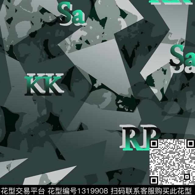 纸印花几何文字传统印花华亿平台下载（图片编号: 1319908） - 瓦栏（Walan）