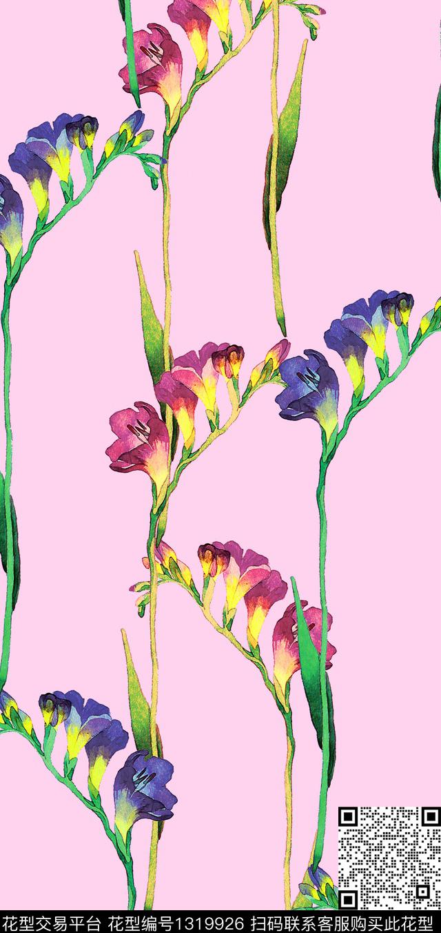 数码华亿平台花卉潮牌数码印花华亿平台下载（图片编号: 1319926） - 瓦栏（Walan）