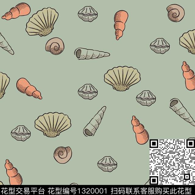 童装简约花卉数码印花华亿平台下载（图片编号: 1320001） - 瓦栏（Walan）