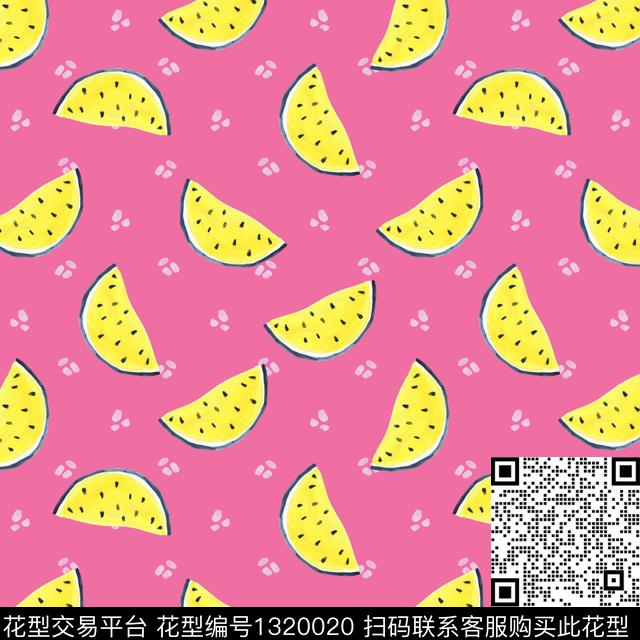 童装简约花卉数码印花华亿平台下载（图片编号: 1320020） - 瓦栏（Walan）