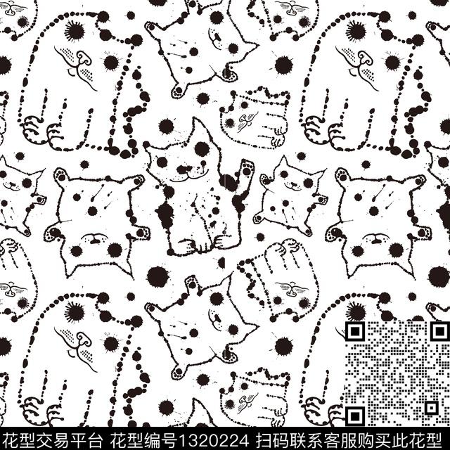 童装几何花卉动物数码印花华亿平台下载（图片编号: 1320224） - 瓦栏（Walan）