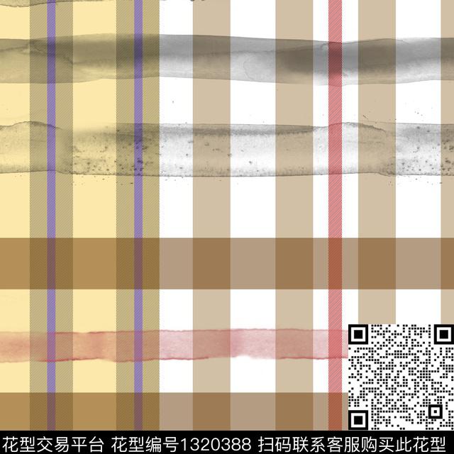 水墨风文艺男装数码印花华亿平台下载（图片编号: 1320388） - 瓦栏（Walan）