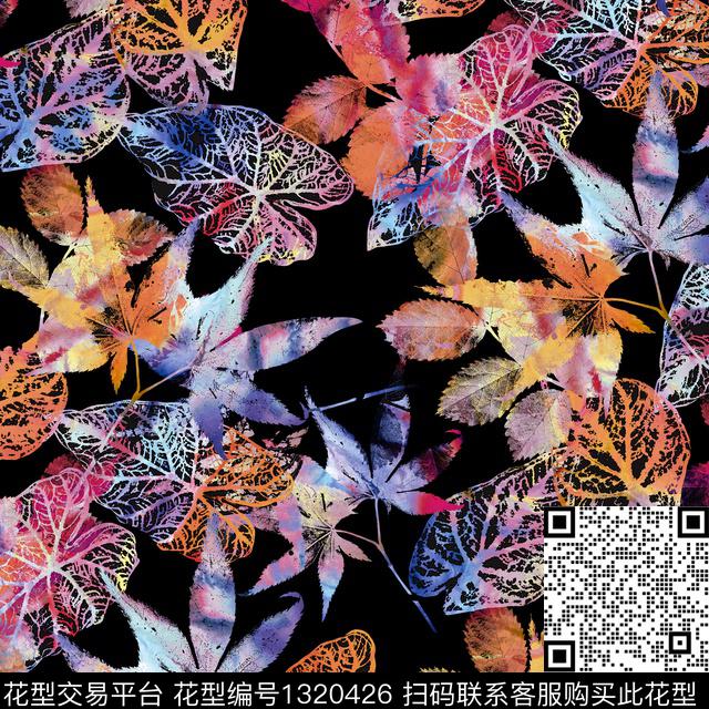 花卉满版散花雪纺数码印花华亿平台下载（图片编号: 1320426） - 瓦栏（Walan）