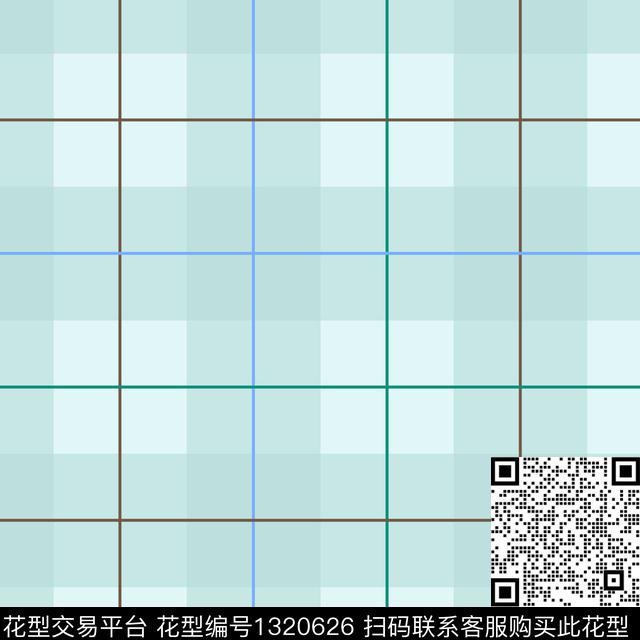 线条几何大牌风数码印花华亿平台下载（图片编号: 1320626） - 瓦栏（Walan）