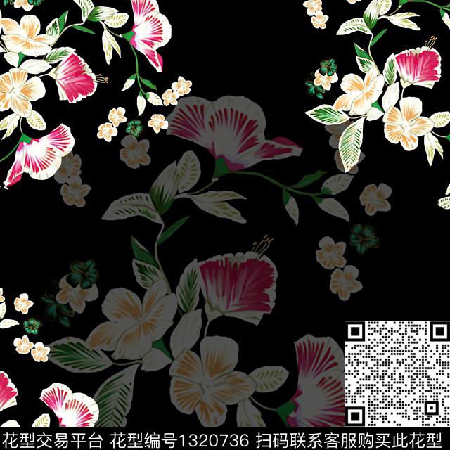 大牌风中国风素雅数码印花华亿平台下载（图片编号: 1320736） - 瓦栏（Walan）