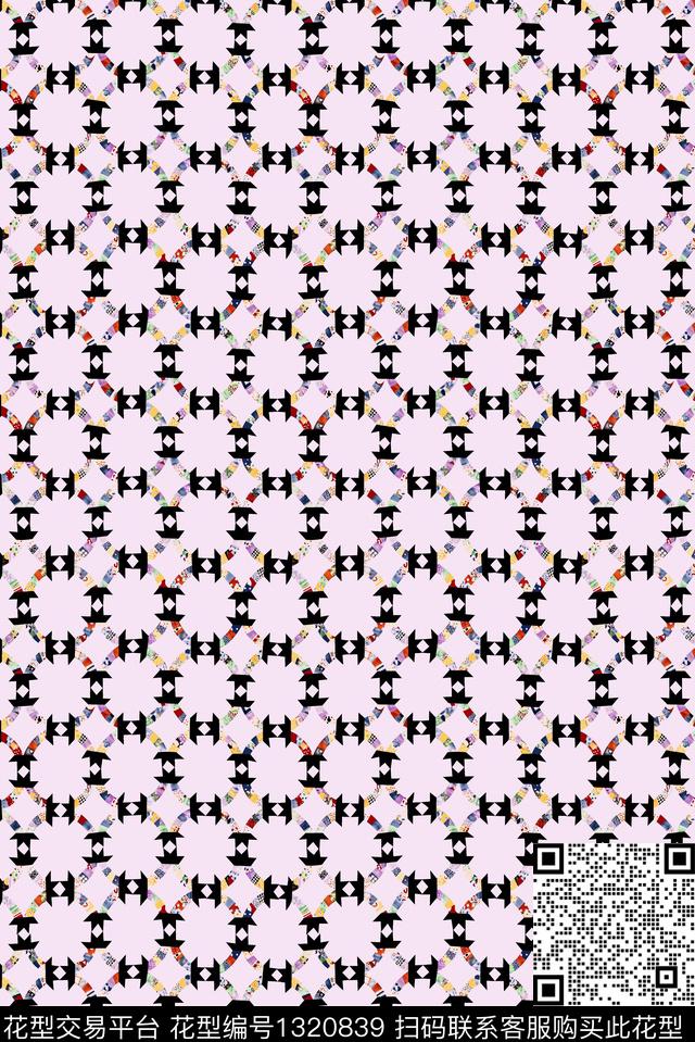 扎染华亿平台花卉雪纺数码印花华亿平台下载（图片编号: 1320839） - 瓦栏（Walan）