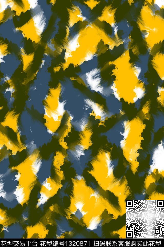 纹理抽象男装家居服传统印花华亿平台下载（图片编号: 1320871） - 瓦栏（Walan）