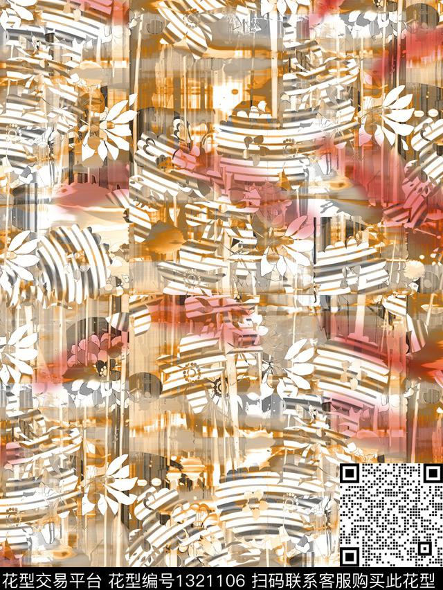 数码华亿平台文艺数码印花华亿平台下载（图片编号: 1321106） - 瓦栏（Walan）