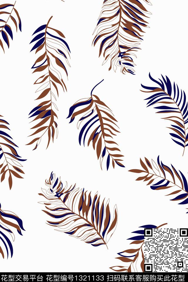 男装大牌风数码印花华亿平台下载（图片编号: 1321133） - 瓦栏（Walan）