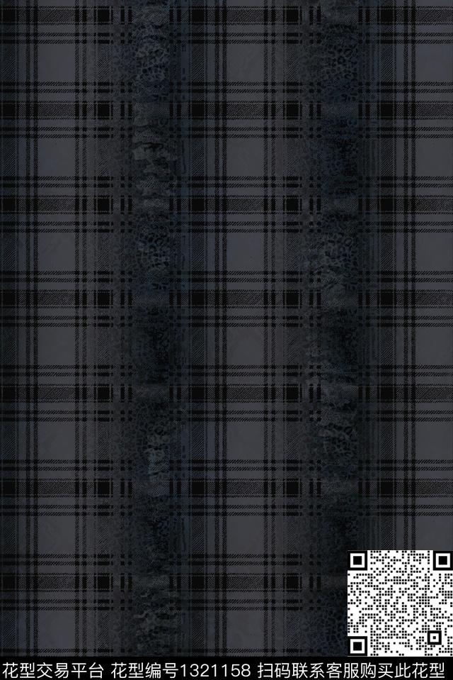 格子大牌风条纹数码印花华亿平台下载（图片编号: 1321158） - 瓦栏（Walan）