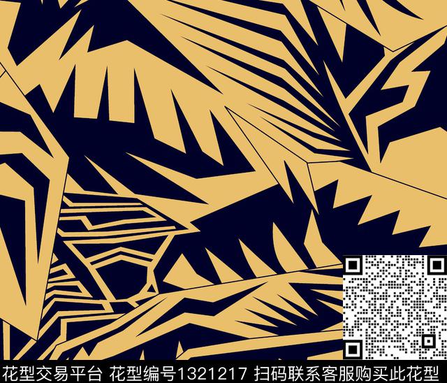 几何男装民族风传统印花华亿平台下载（图片编号: 1321217） - 瓦栏（Walan）