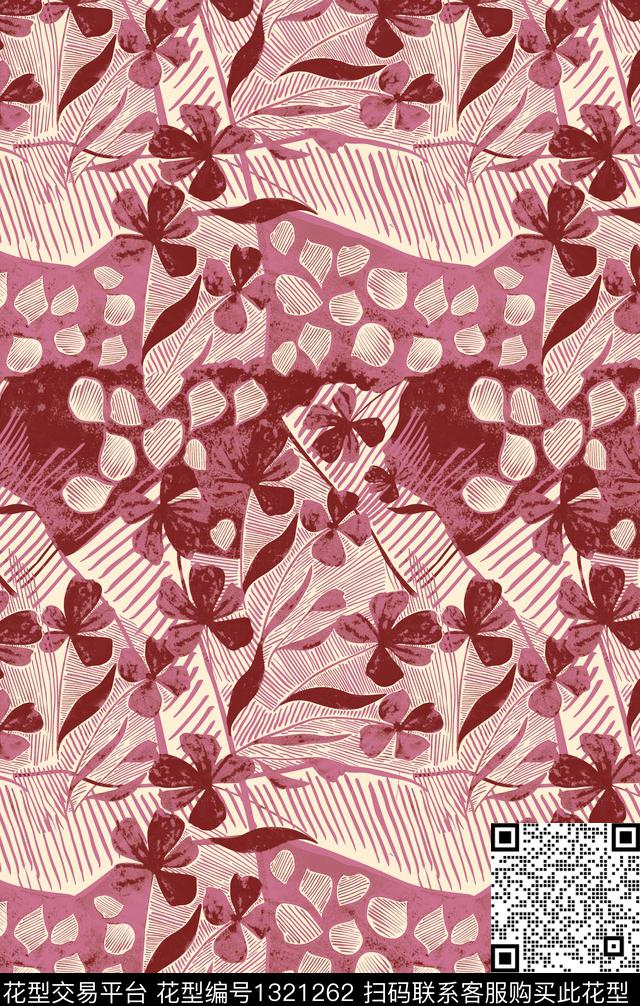 大牌风小碎花蝴蝶数码印花华亿平台下载（图片编号: 1321262） - 瓦栏（Walan）